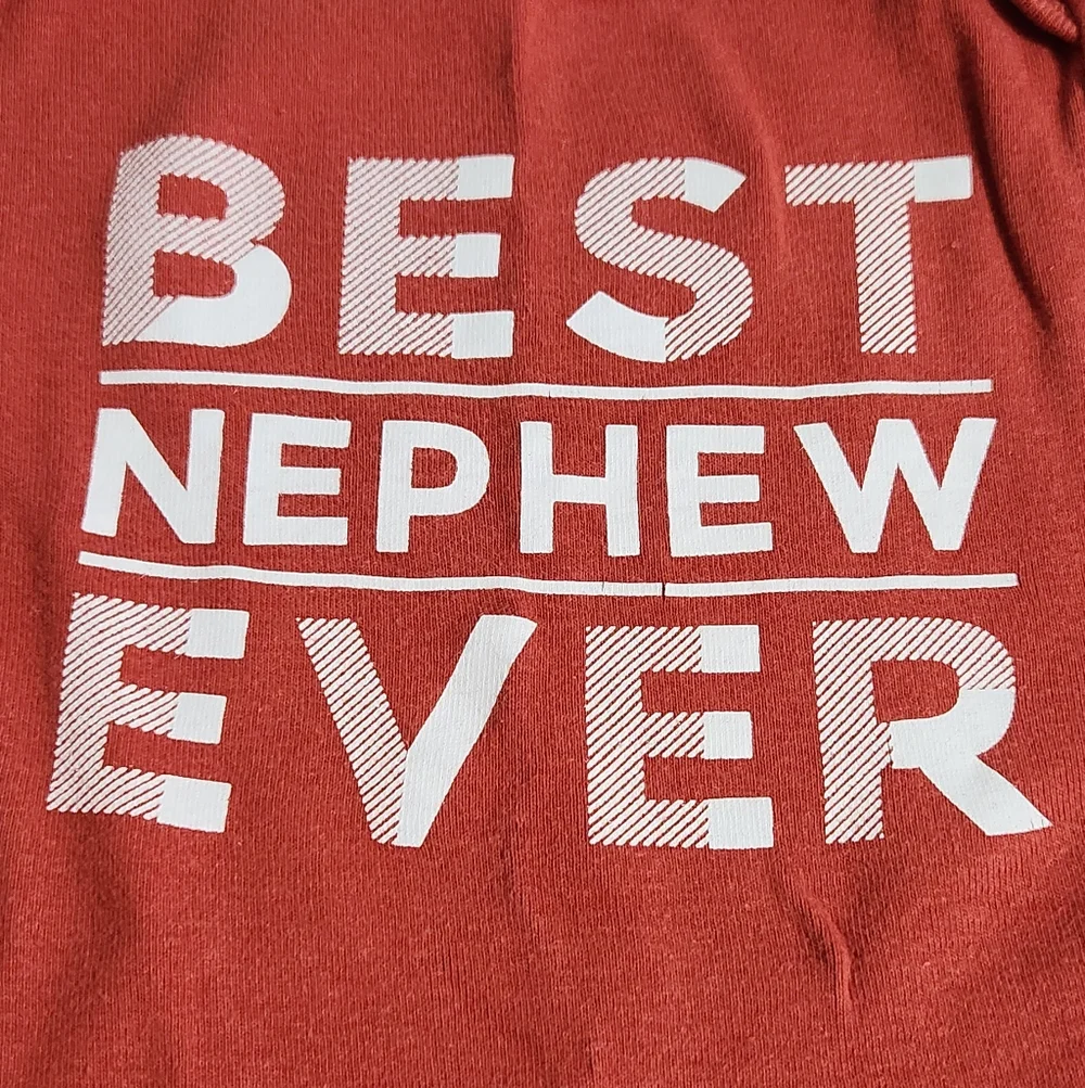 Old Navy Size 6-12 Months Best Nephew Ever Baby Onesie